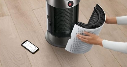 Dyson Purifier Hot+Cool HP1, ventilateur, purificateur d’air et chauffage (Blanc/Argent)