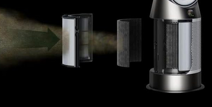 Dyson Purifier Hot+Cool HP1, ventilateur, purificateur d’air et chauffage (Blanc/Argent)