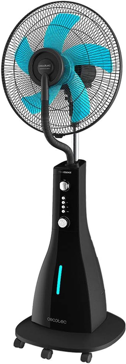 Cecotec Ventilador nebulizador EnergySilence 590 FreshEssence. 90 W, 5 aspas, 40 cm de diámetro, Motor de cobre, 3 velocidades, Oscilación (590 Freshessence)