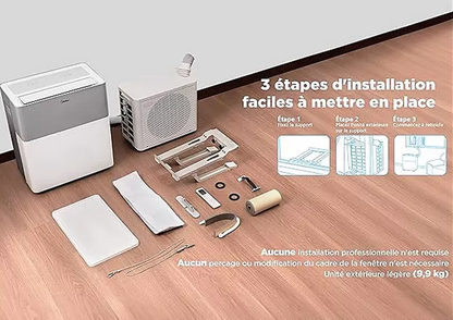 MIDEA Climatiseur réversible MIDEA portasplit mobile