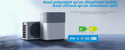 MIDEA Climatiseur réversible MIDEA portasplit mobile