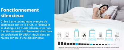 MIDEA Climatiseur réversible MIDEA portasplit mobile