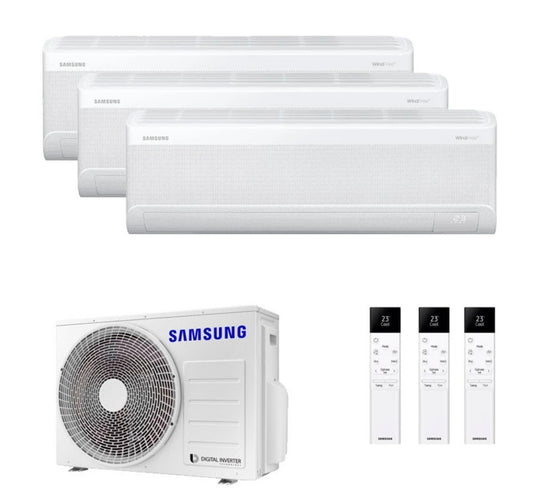 Climatiseur multisplit Samsung WindFree Comfort S2 - 5,20 kW [AJ052TXJ3KG/EU + 3 x AR60F09C1AWNEU]