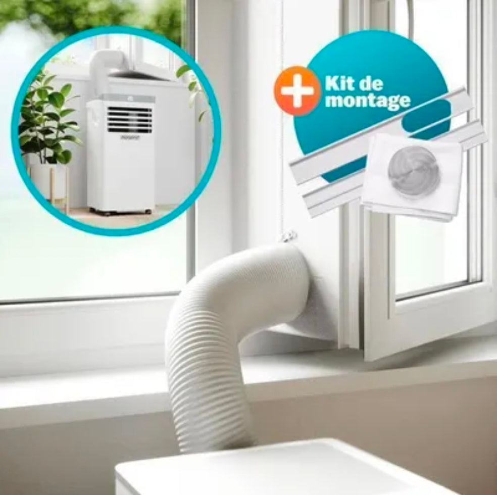 Climatiseur Mobile Monzana® 7000 BTU - 25m² - Silencieux, Refroidissement Efficace
