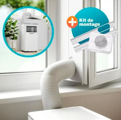 Climatiseur Mobile Monzana® 7000 BTU - 25m² - Silencieux, Refroidissement Efficace