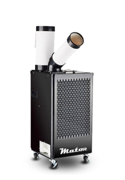 Climatiseur portable - MATOR SPOT COOLER BGK-2.710 – 2 700 W, 9 212 fg/h, 2 vitesses, 90 m³, Noir