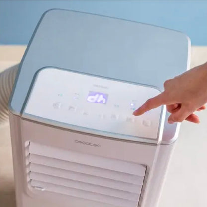 Cecotec Climatiseur Portable avec Télécommande ForceClima 7100 Soundless, 7000 BTU, Écran LED.